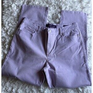 Gloria Vanderbilt Amanda Jeans Size 12 Short Lavender Purple